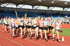 Senior womens Northern 4 Stage Road Relay, SportsCity, Manchester. Photo: David T. Hewitson/Sports for All Pics